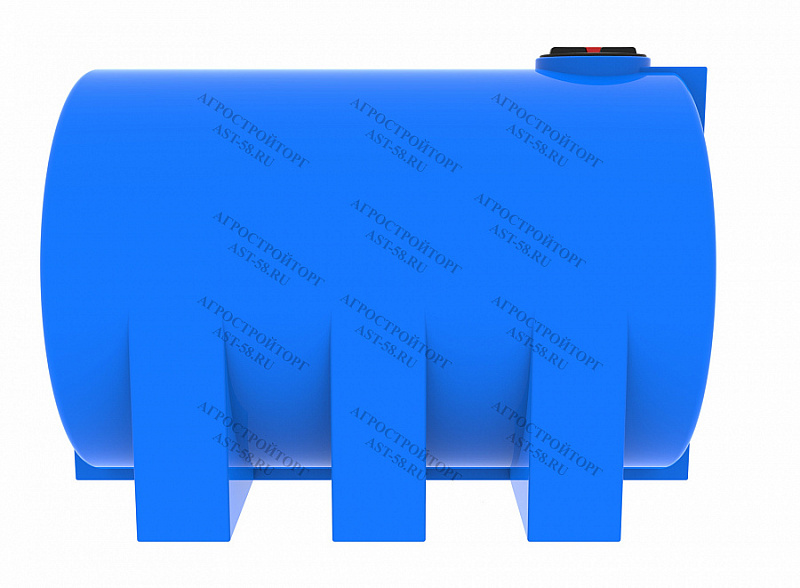 Емкость 5700 л пластиковая горизонтальная